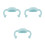 3Pièces Poignées Silicone Accessoire Durable Pour Bébé 7