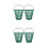4Pièces Panier Vert Nylon Pour Stockage De De Golf 8
