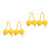 4Pièces Maracas ABS Percussions Double Balles Jouet Enfant 8