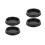 4Pièces Silicone Noire Accessoire Durable Pour Tambour Ethéré 4