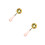 2Pièces Sceau Cire Rose Manche Bois Haute Qualité 4