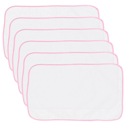 18Pcs Pink Mesh Ironing Pad Heat Resistant Protective Pressing Cloth 1