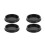 4Pièces Silicone Noire Accessoire Durable Pour Tambour Ethéré 5