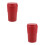 2Pièces Cendrier Rouge Pour En Pbt+abs Pratique Et Élégant 4
