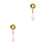 2Pièces Sceau Cire Rose Manche Bois Haute Qualité 5