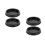 4Pièces Silicone Noire Accessoire Durable Pour Tambour Ethéré 10
