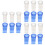 18Pièces Bouchon Anti-Odeur Silicone Pour Évacuation Sol Bleu 6