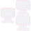 18Pcs Pink Mesh Ironing Pad Heat Resistant Protective Pressing Cloth 8