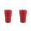 2Pièces Cendrier Rouge Pour En Pbt+abs Pratique Et Élégant 9