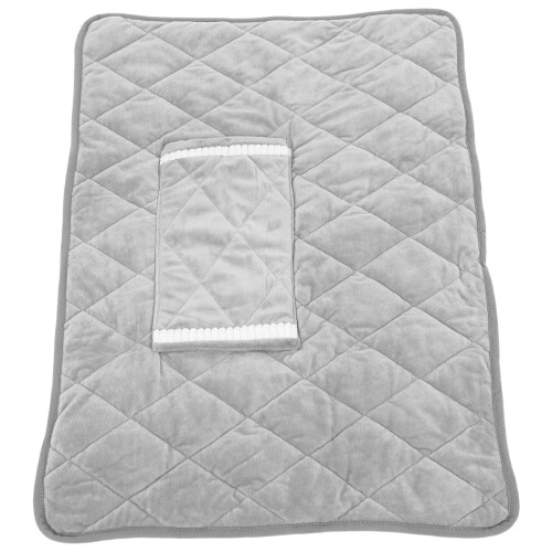 5Pcs Soft Silver Crystal Velvet USB Heated Blanket Home Use Washable