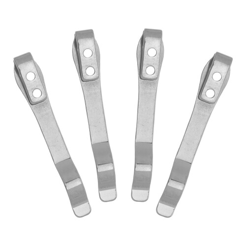 16Pcs Silver Stainless Steel Sewing and Kitchen Clips for Home Use