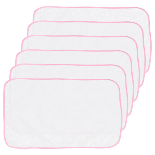 18Pcs Pink Mesh Ironing Pad Heat Resistant Protective Pressing Cloth
