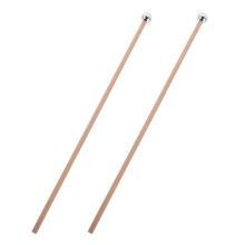 8Pièces Baguettes Xylophone Percussion Manche Bois Beige Durable
