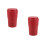 2Pièces Cendrier Rouge Pour En Pbt+abs Pratique Et Élégant 8