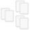 6Pcs White Magnetic Locker Mirror Makeup Mirror for Bedroom 8
