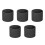 5Pcs Black Graphite Melting Crucibles Refining Pot 8