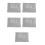 5Pcs Soft Silver Crystal Velvet USB Heated Blanket Home Use Washable 7