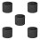 5Pcs Black Graphite Melting Crucibles Refining Pot 4
