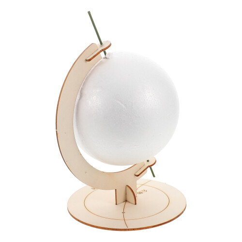 2Pcs Rotating World Globe Foam Model Kids Educational Toy 2