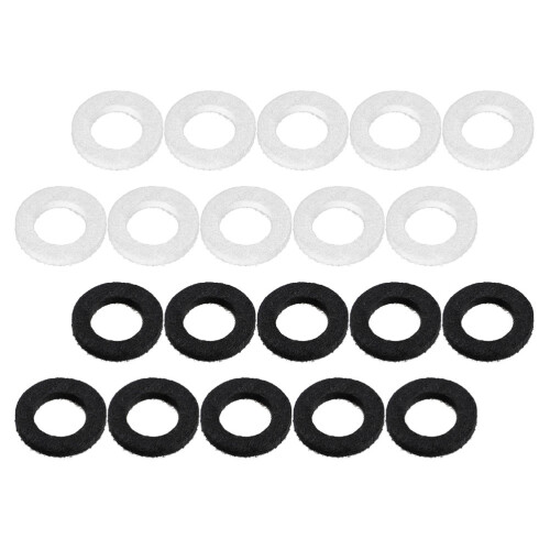 40Pcs Cotton Trumpet Key Replacement Mats for Instruments 1