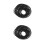 200Pcs Recorder Rubber Belts Flat Drive Replacement for Turntable Vcr 9