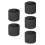 5Pcs Black Graphite Melting Crucibles Refining Pot 7