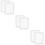 6Pcs White Magnetic Locker Mirror Makeup Mirror for Bedroom 11