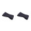 2Pcs Dark Grey Unisex Adjustable Headband Double Layer Earmuffs Warm 9