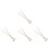 8Pièces Baguettes Xylophone Percussion Manche Bois Beige Durable 7