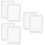 6Pcs White Magnetic Locker Mirror Makeup Mirror for Bedroom 9