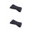 2Pcs Dark Grey Unisex Adjustable Headband Double Layer Earmuffs Warm 5