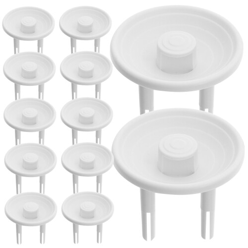 80Pcs Durable White Babyproof Electrical Socket Protectors for Safety