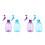 4Pcs Multi-Use Garden Spray Bottles Easy Grip Air Compression Pump 9