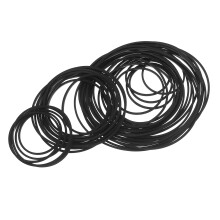 200Pcs Recorder Rubber Belts Flat Drive Replacement for Turntable Vcr