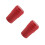 2Pièces Cendrier Rouge Pour En Pbt+abs Pratique Et Élégant 10