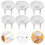 80Pcs Durable White Babyproof Electrical Socket Protectors for Safety 10