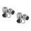 20Pcs Lightweight Silver Iron Round Metal Cans with Lids for Storage 6