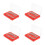 4Sets Versatile Metal Dial Test Indicator Tips Silver for Accurate Use 9