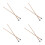 8Pièces Baguettes Xylophone Percussion Manche Bois Beige Durable 4