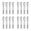 16Pcs Silver Stainless Steel Sewing and Kitchen Clips for Home Use 7
