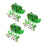 93Pcs Lightweight Plastic Palm Tree Models Green Tropical Miniatures 3