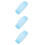 3Pcs Pet Protective Mesh Ear Covers Sky-Blue Breathable Headwear Cap 10