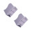 2Pcs Foldable Metal Bookends Adjustable Display Rack for Desktop Books 8