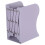 2Pcs Foldable Metal Bookends Adjustable Display Rack for Desktop Books 2