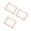 3Pcs Khaki Wooden Mesh Herb Drying Rack Stackable Home Drying Frame 4