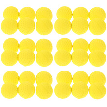 250Pcs Yellow Soft Eva Foam Golf Balls Safe Practice Balls for Kids