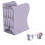 2Pcs Foldable Metal Bookends Adjustable Display Rack for Desktop Books 11