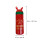 2Pièces Acier Rouge Pour Maison Cadeaux Noël 2