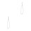 2Pcs Transparent Phone Charm Butterfly Lanyard Decorative Chain Strap 4