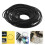 200Pcs Recorder Rubber Belts Flat Drive Replacement for Turntable Vcr 11